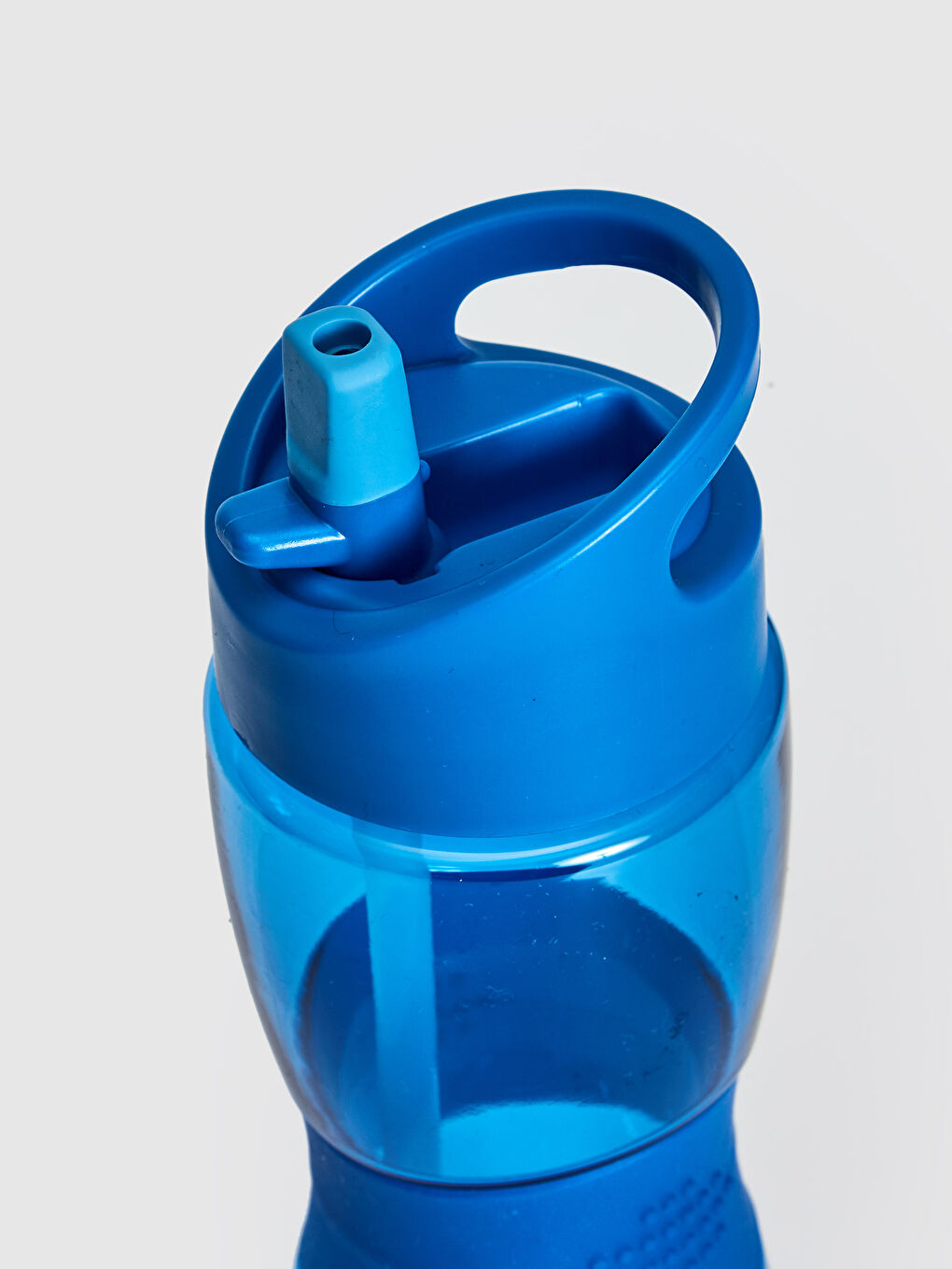 Transparent Water Bowl with Straw-9