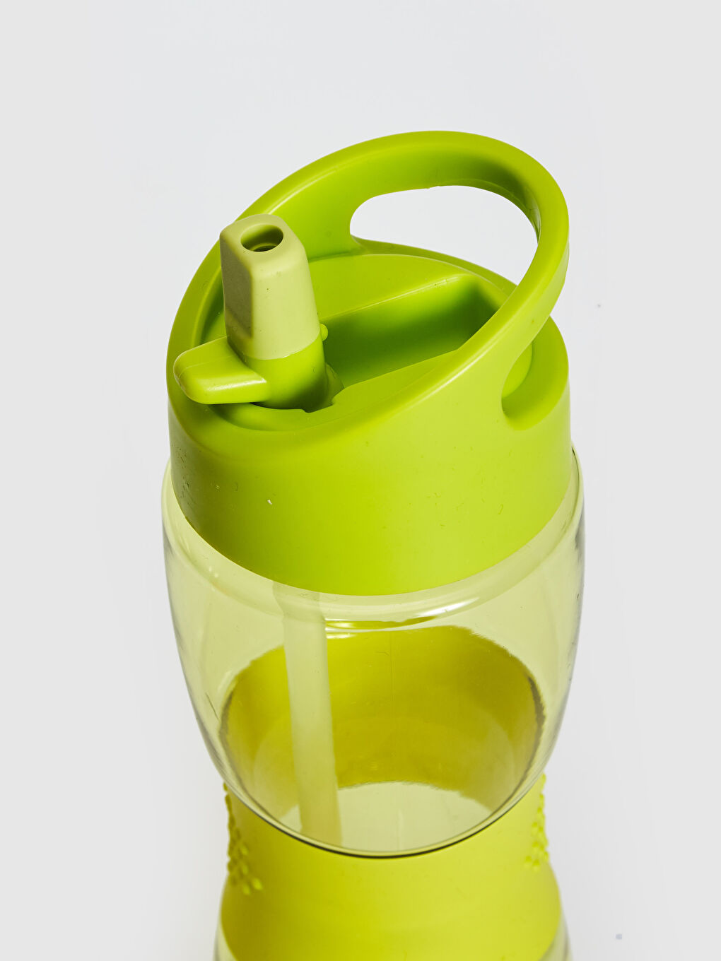 Transparent Water Bowl with Straw-11