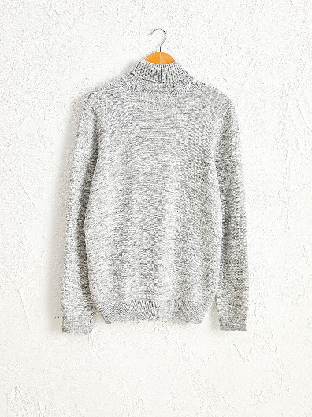 Водолазка Базовая Тяжелый Трикотажный Джемпер-1