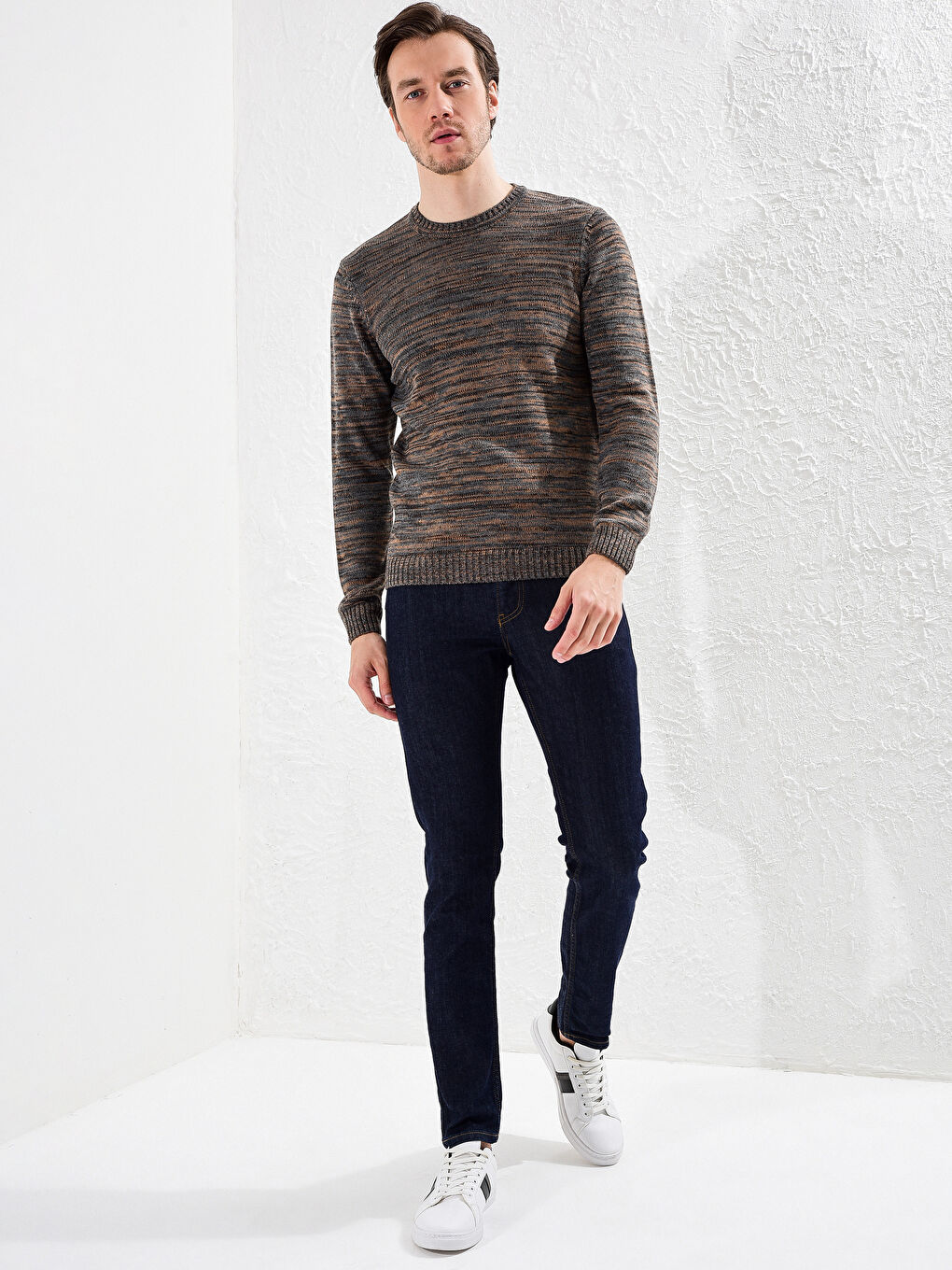 Πουλόβερ Με Στρογγυλή Λαιμόκοψη Από Ακρυλικό Tricot-2