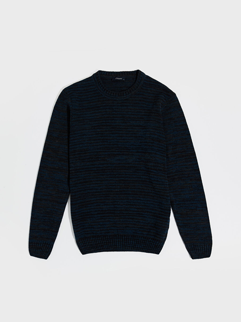 Crew Neck Acrylic Tricot Jumper