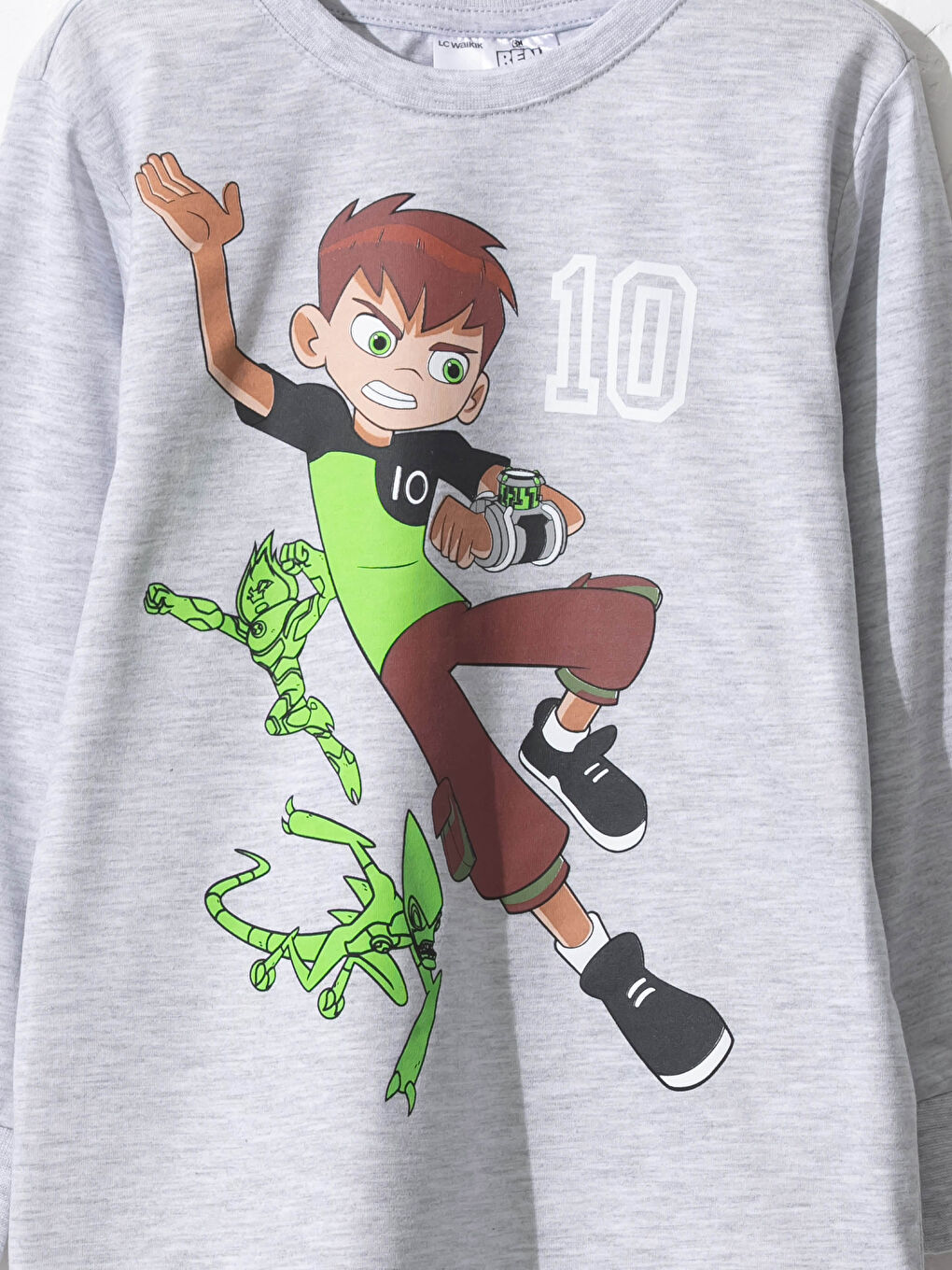 LCW Kids Boy's Ben 10 Printed Pyjamas Set -0W7584Z4-LAK