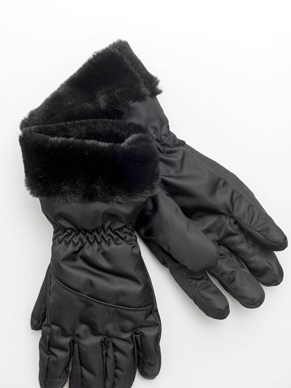 Перчатки из сатина для девочек-3