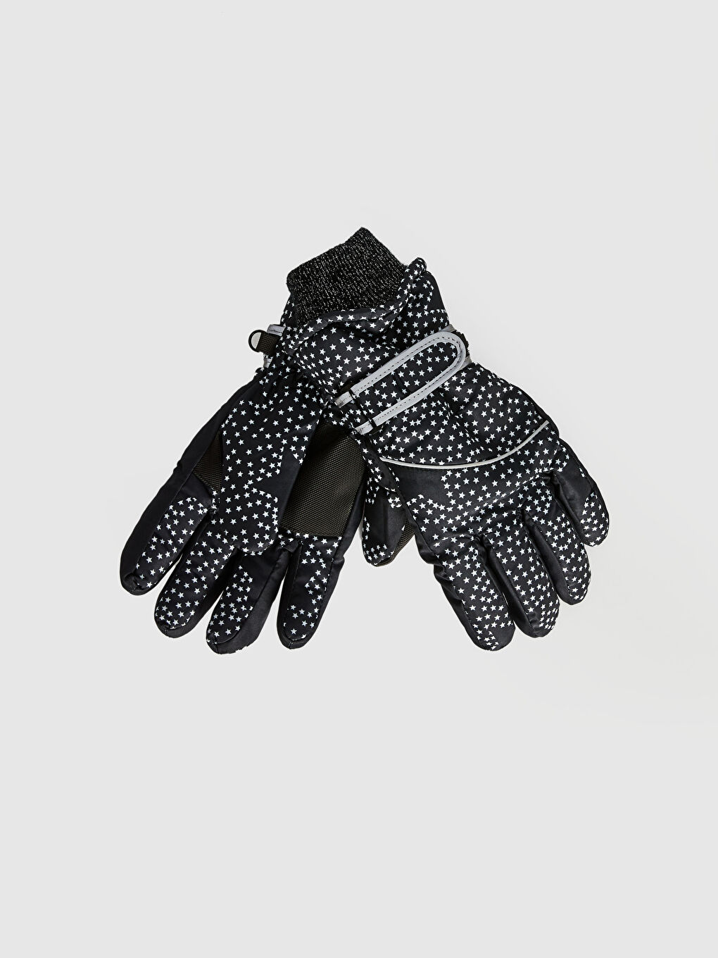 Перчатки с принтом звезд для девочек