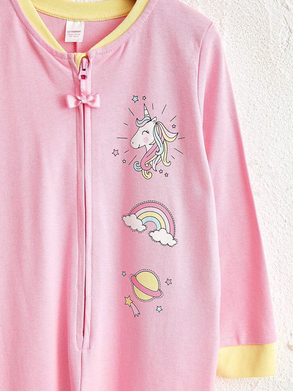 Kız Çocuk Baskılı Tulum-2