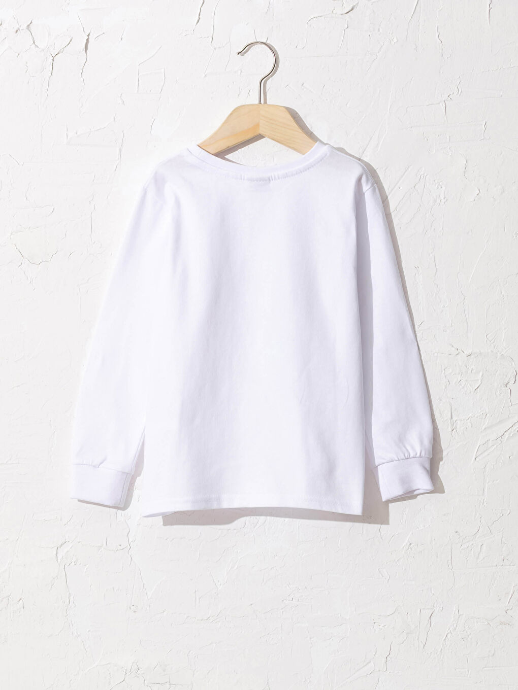 Beyaz Erkek Çocuk Atatürk Baskılı Pamuklu Tişört-1