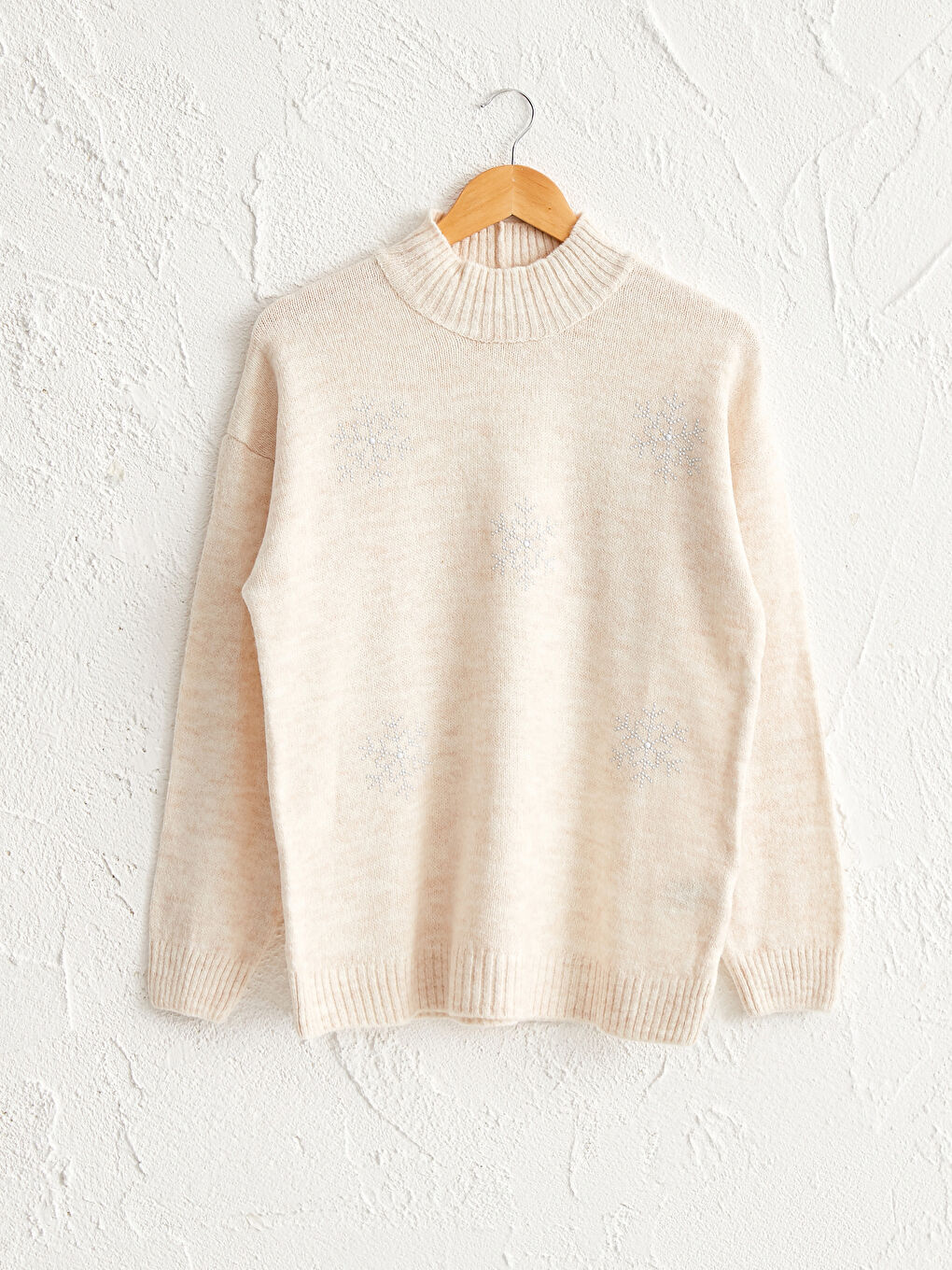 Applique Printed Tricot Jumper