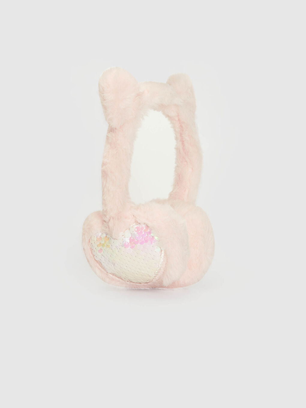 Pembe Kız Çocuk Pelüş Kulaklık