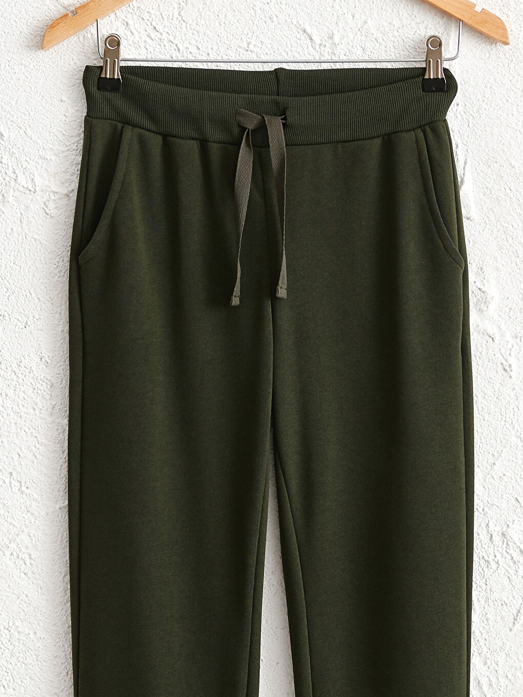 Elastic Waist Jogger Sweatpants-2