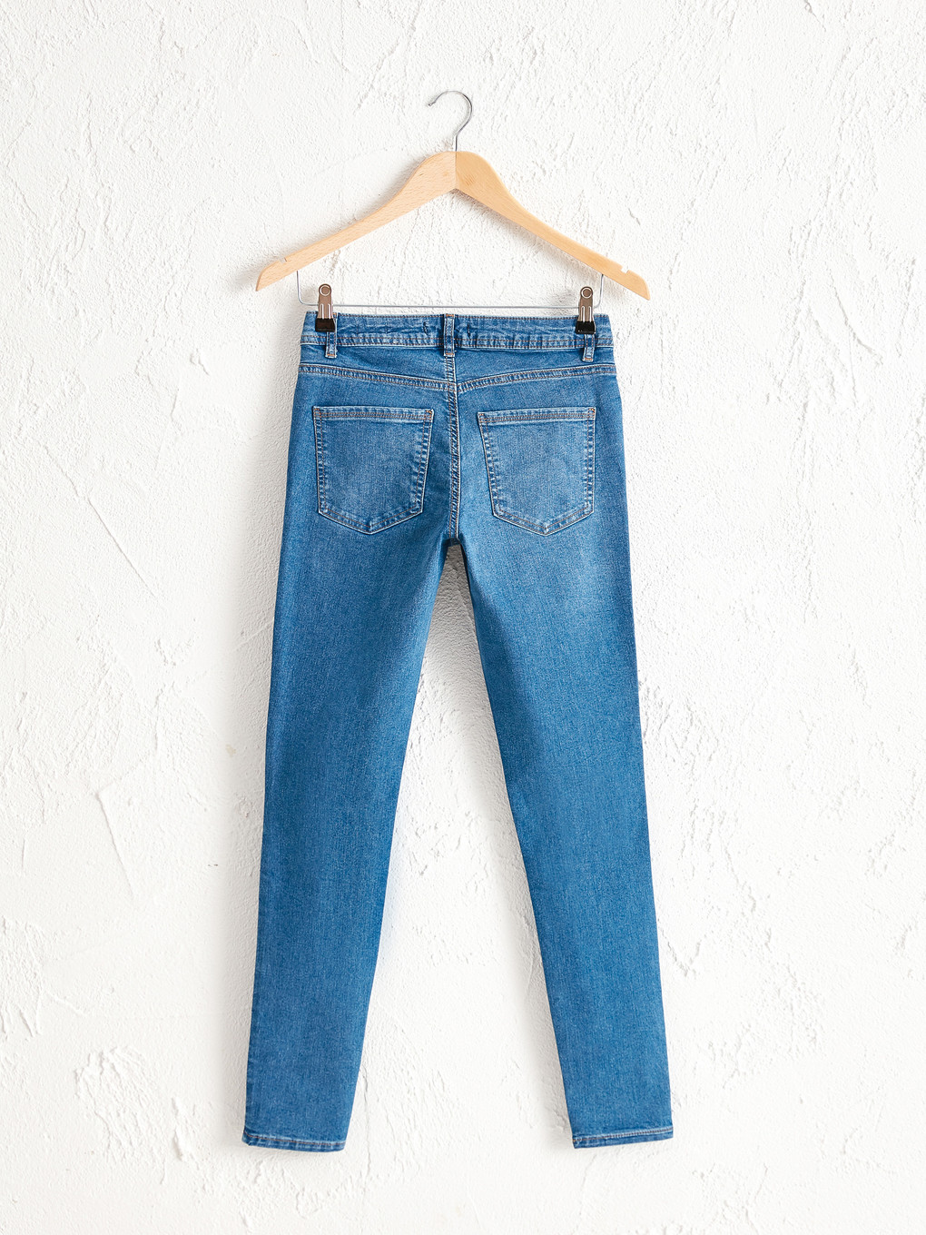 İndigo Normal Bel Mercury Skinny Fit Kadın Jean Pantolon-1