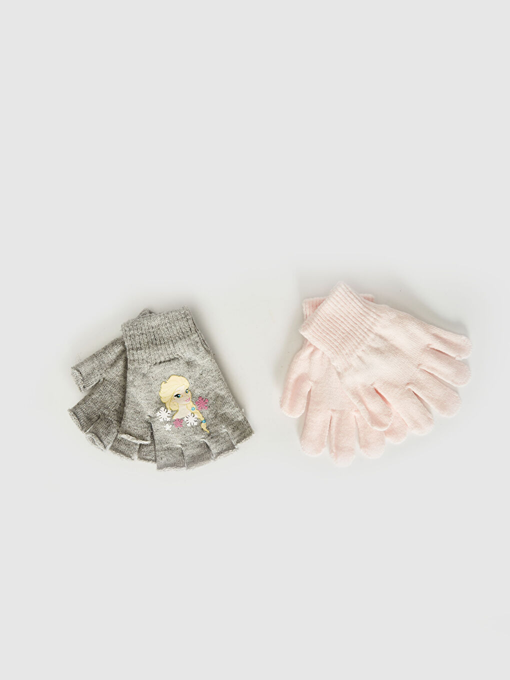 Girl Frozen Licensed Knitwear Gloves 2 Pieces