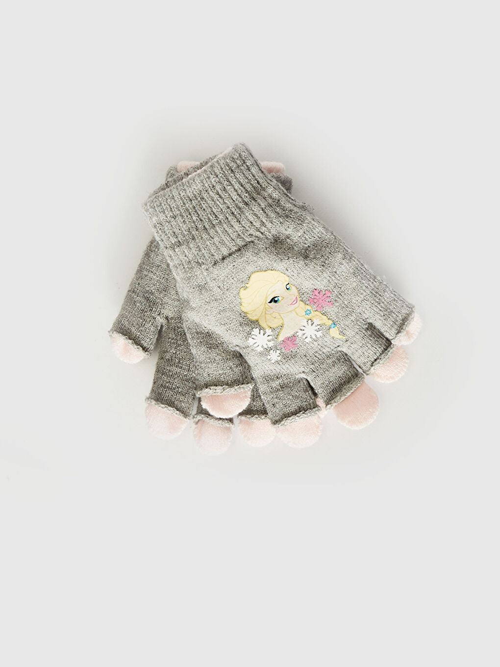 Girl Frozen Licensed Knitwear Gloves 2 Pieces-1