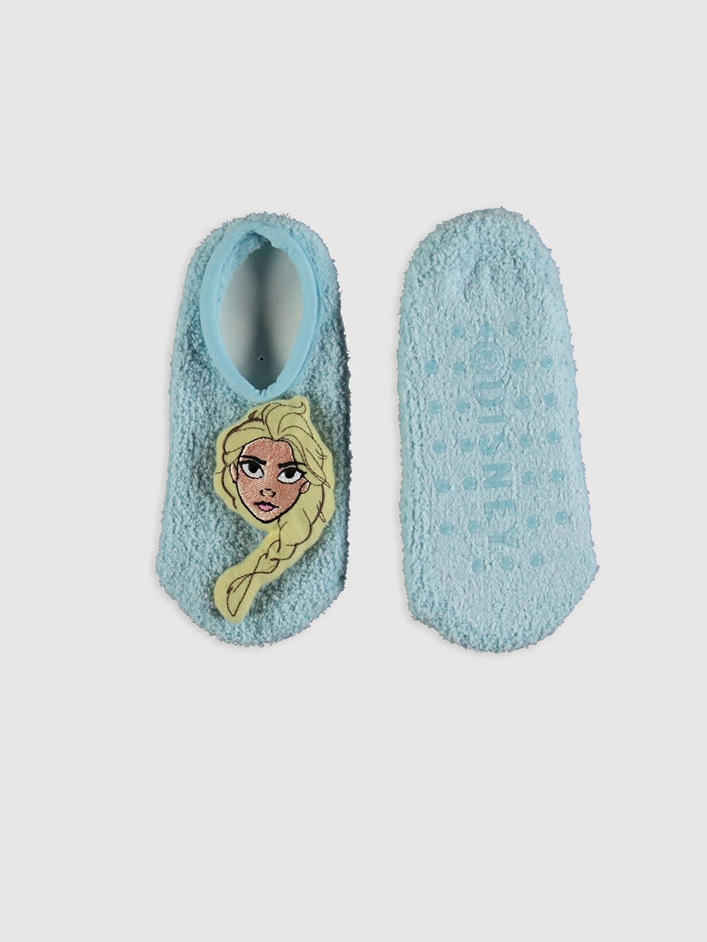 Домашние носки с Эльзой для девочки-1