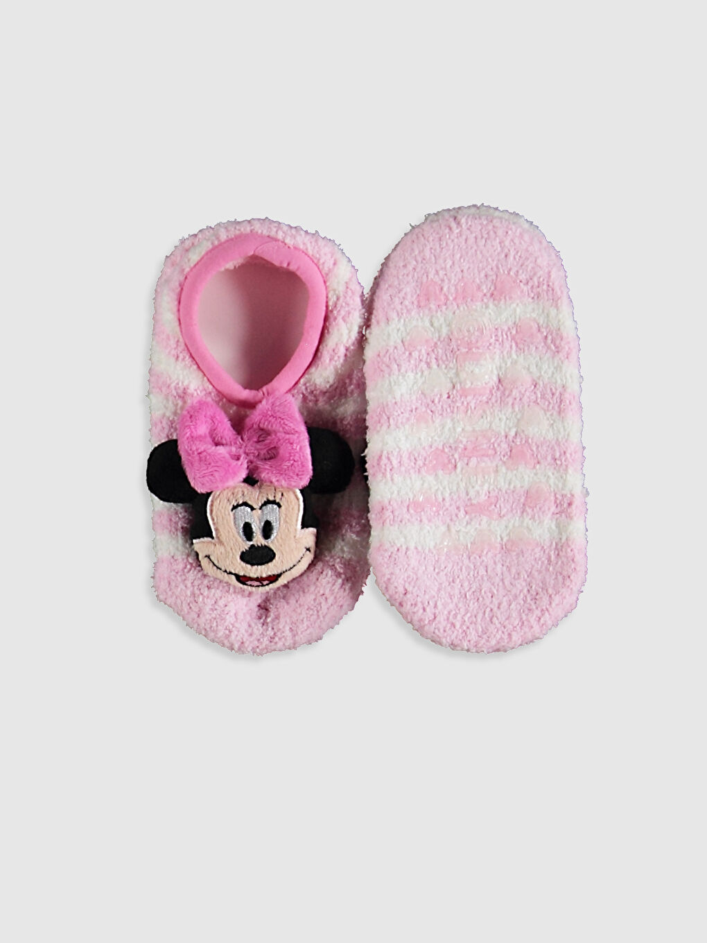 جوارب منزلية بطبعة ميني ماوس للبنات-2