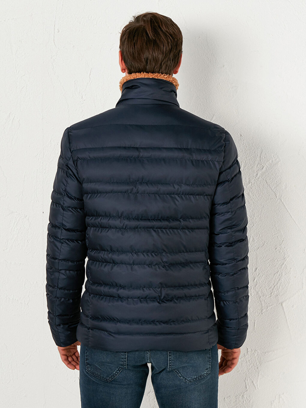 Men's Down Collar Down Jacket-4