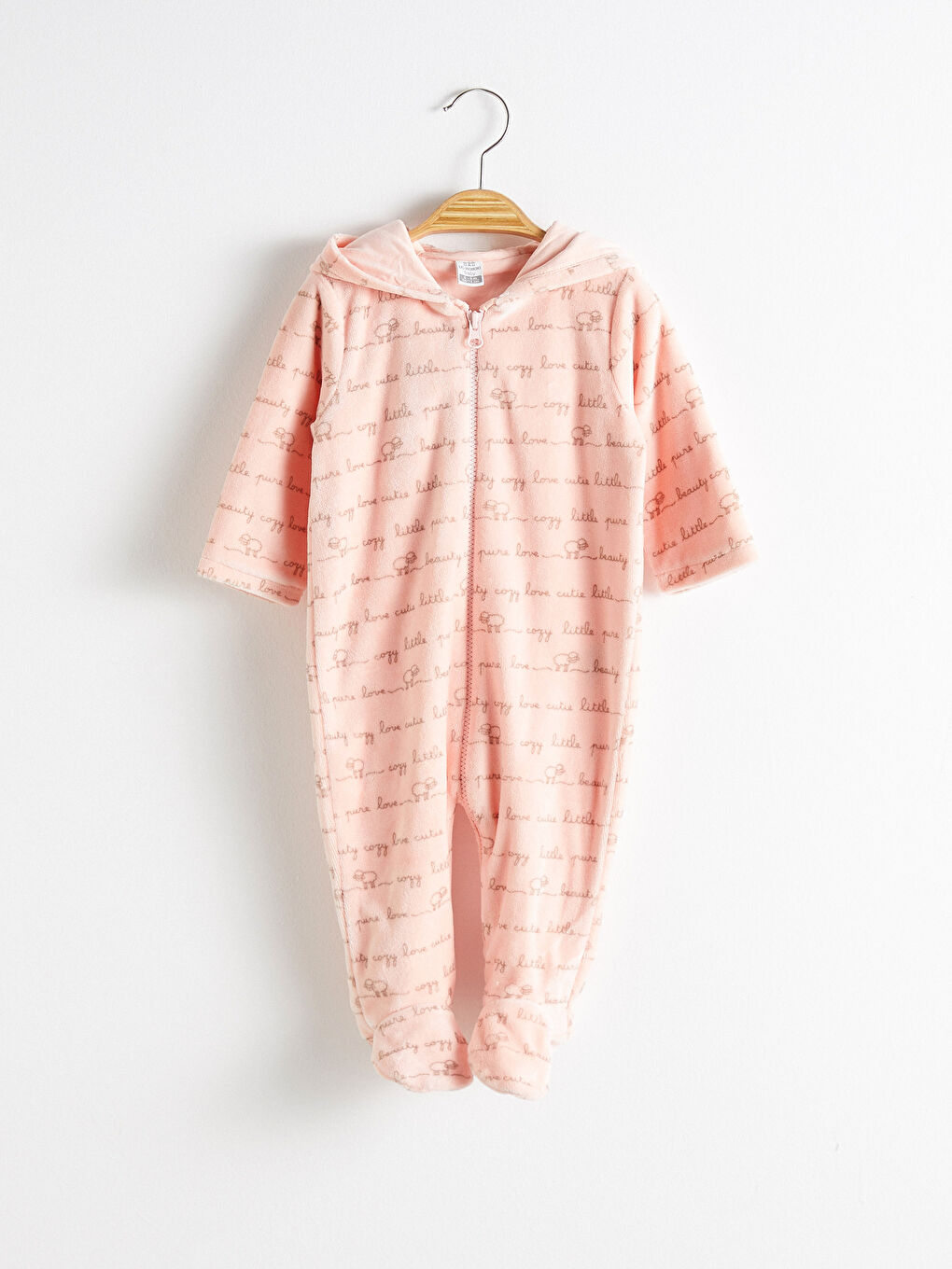Baby Girl's Zip- Down Jumpsuit