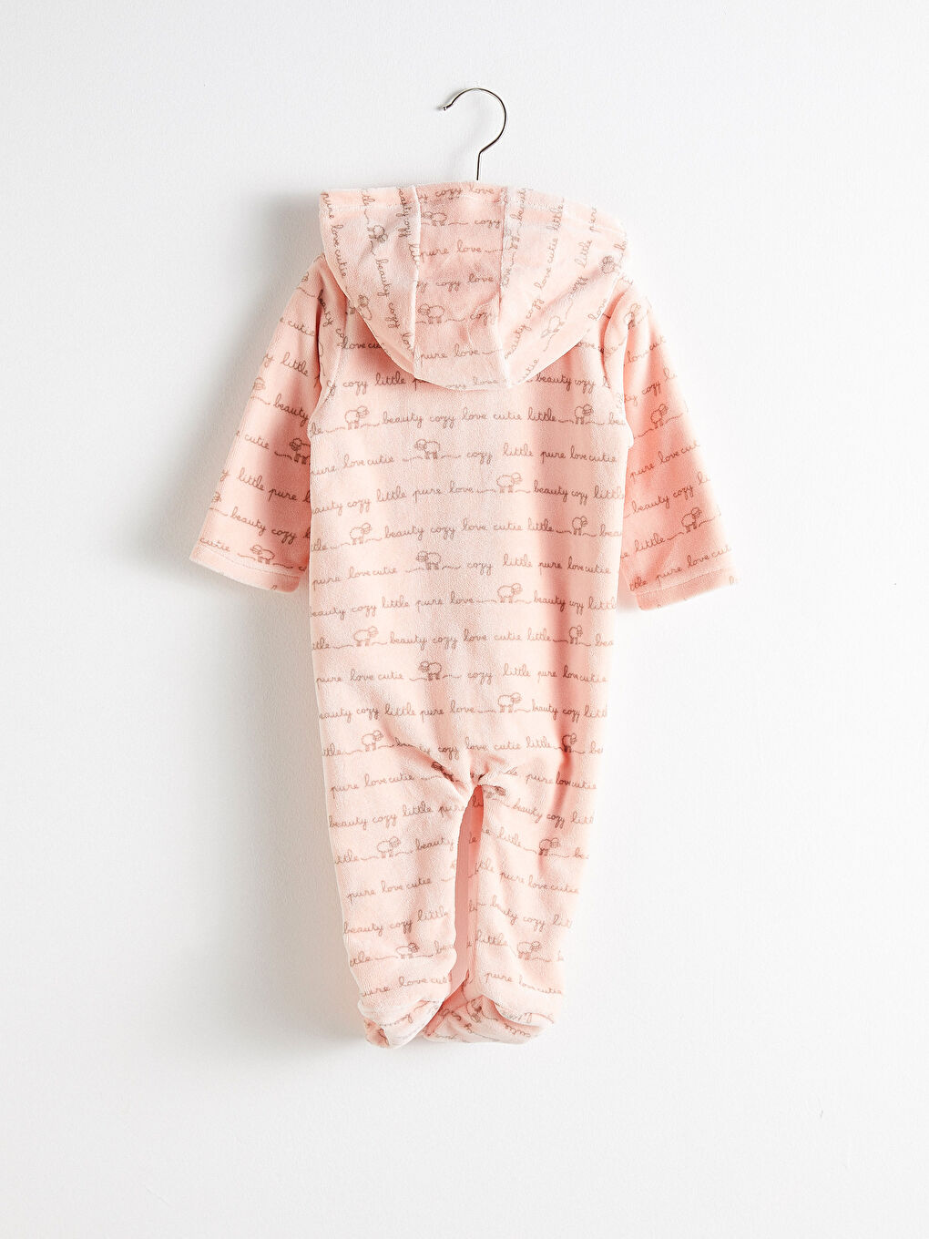 Baby Girl's Zip- Down Jumpsuit-3
