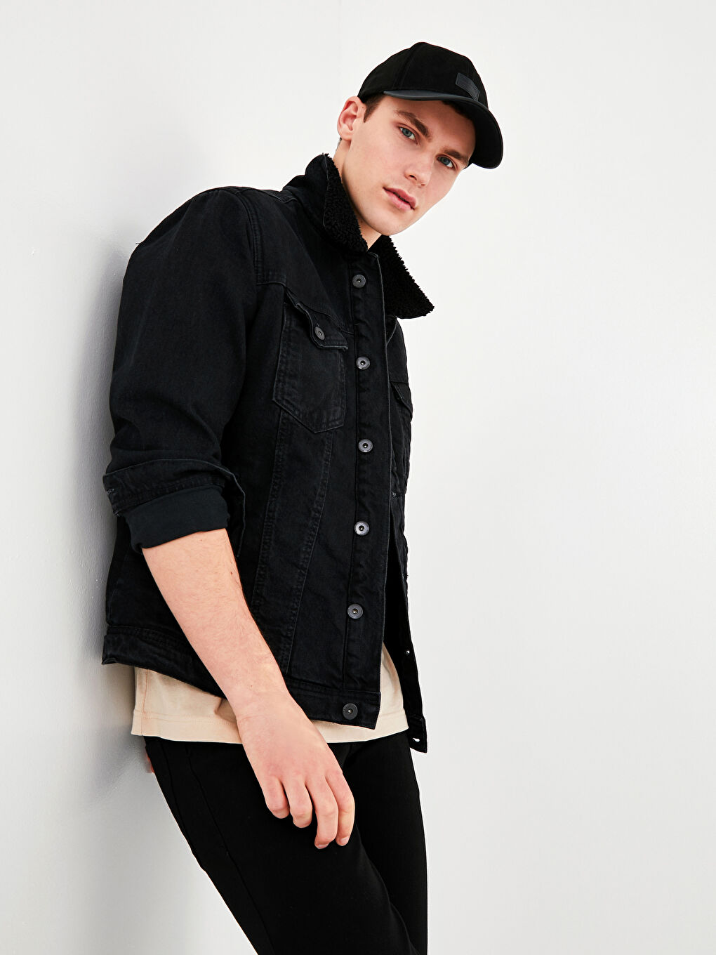 Standard Fit Men's Denim Jacket-1