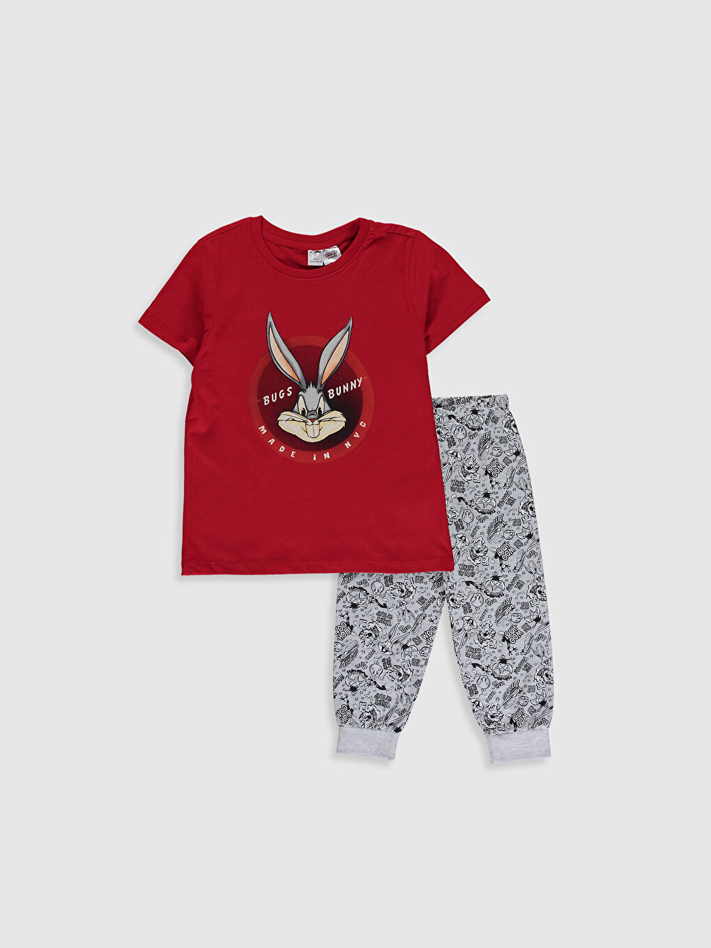 Ensemble de pyjama en coton imprimé Bugs Bunny pour garçon