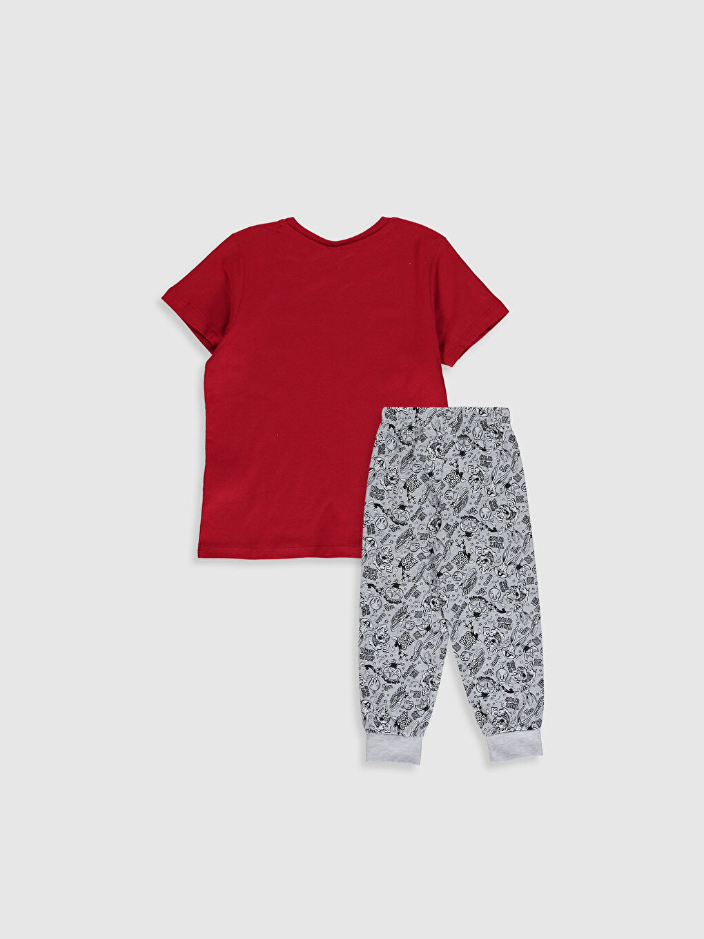 Ensemble de pyjama en coton imprimé Bugs Bunny pour garçon-1