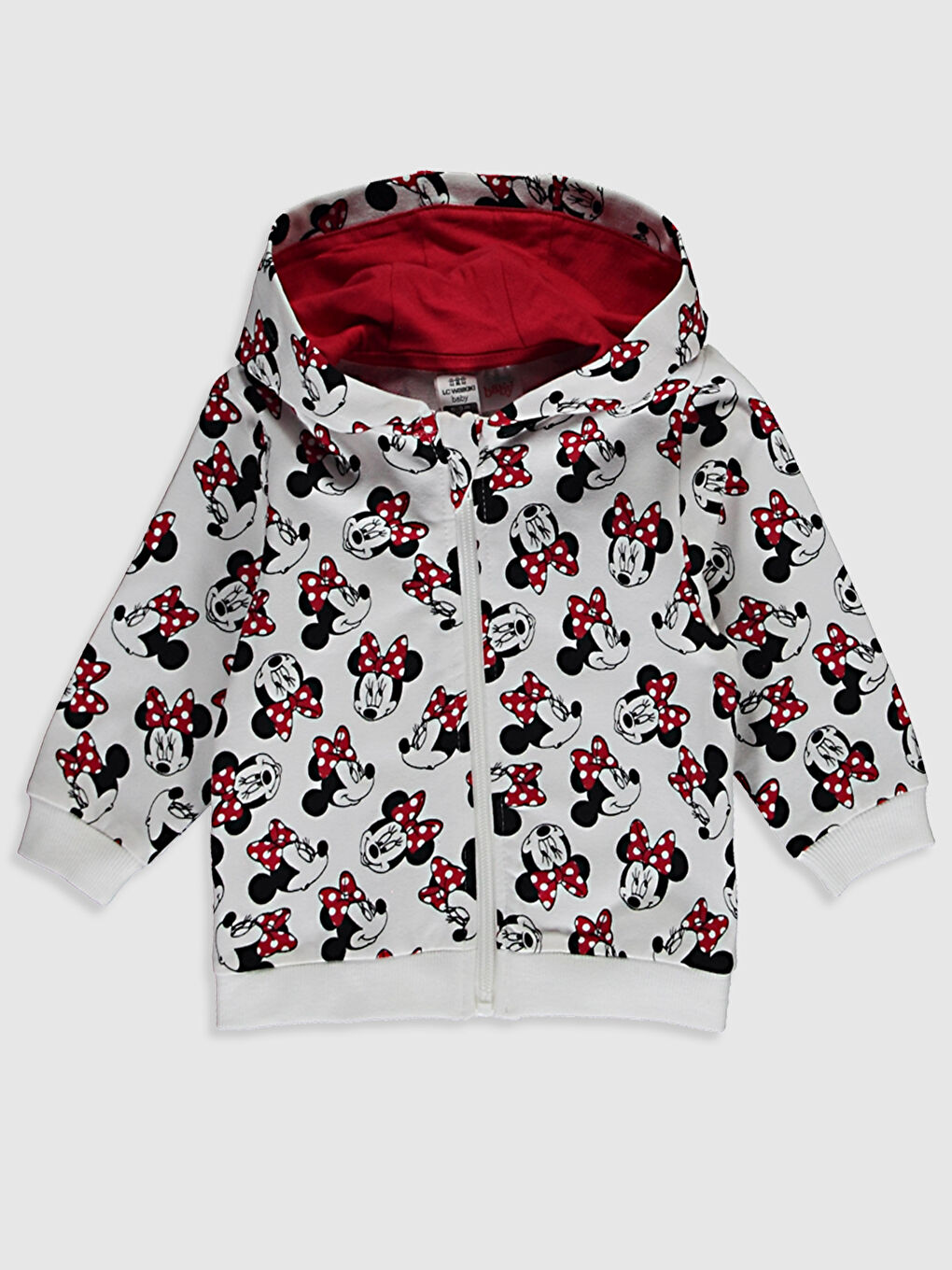 Baby Girl's Minnie Mouse Figured Sweatshirt