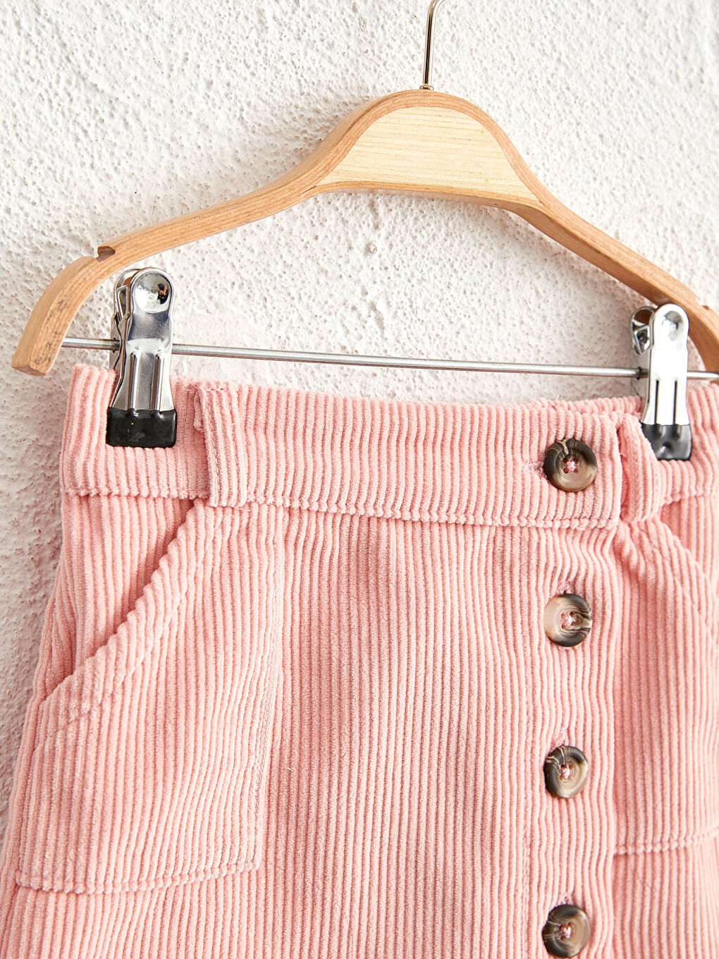 Pembe Kız Bebek Etek ve Külotlu Çorap-1