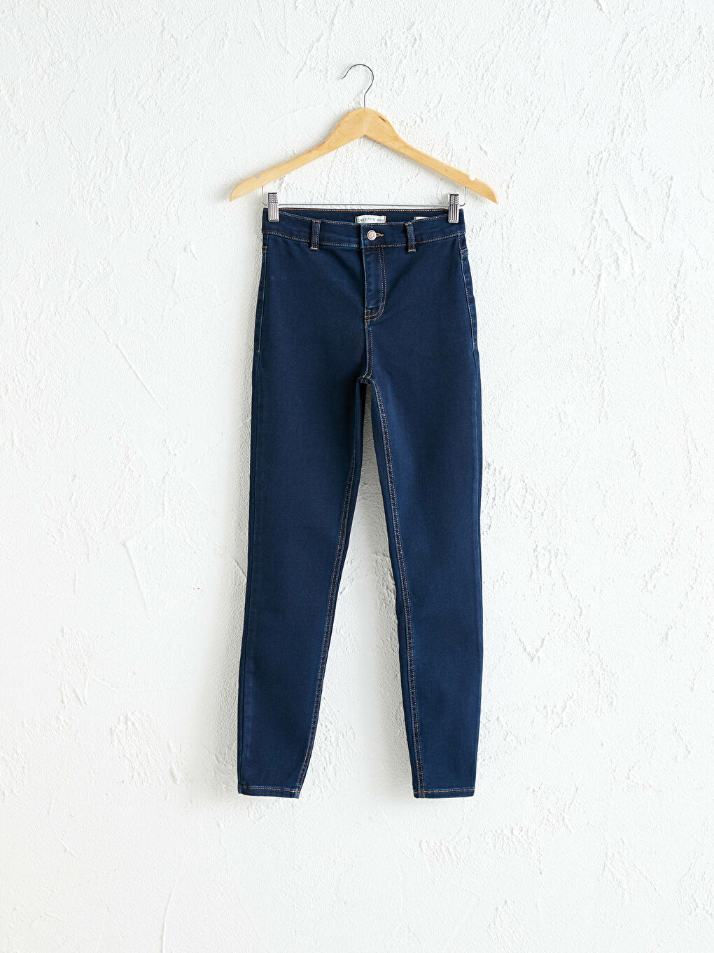 Джинсы для женщин с высокой посадкой, силуэт Юпитер, экстра узкий крой