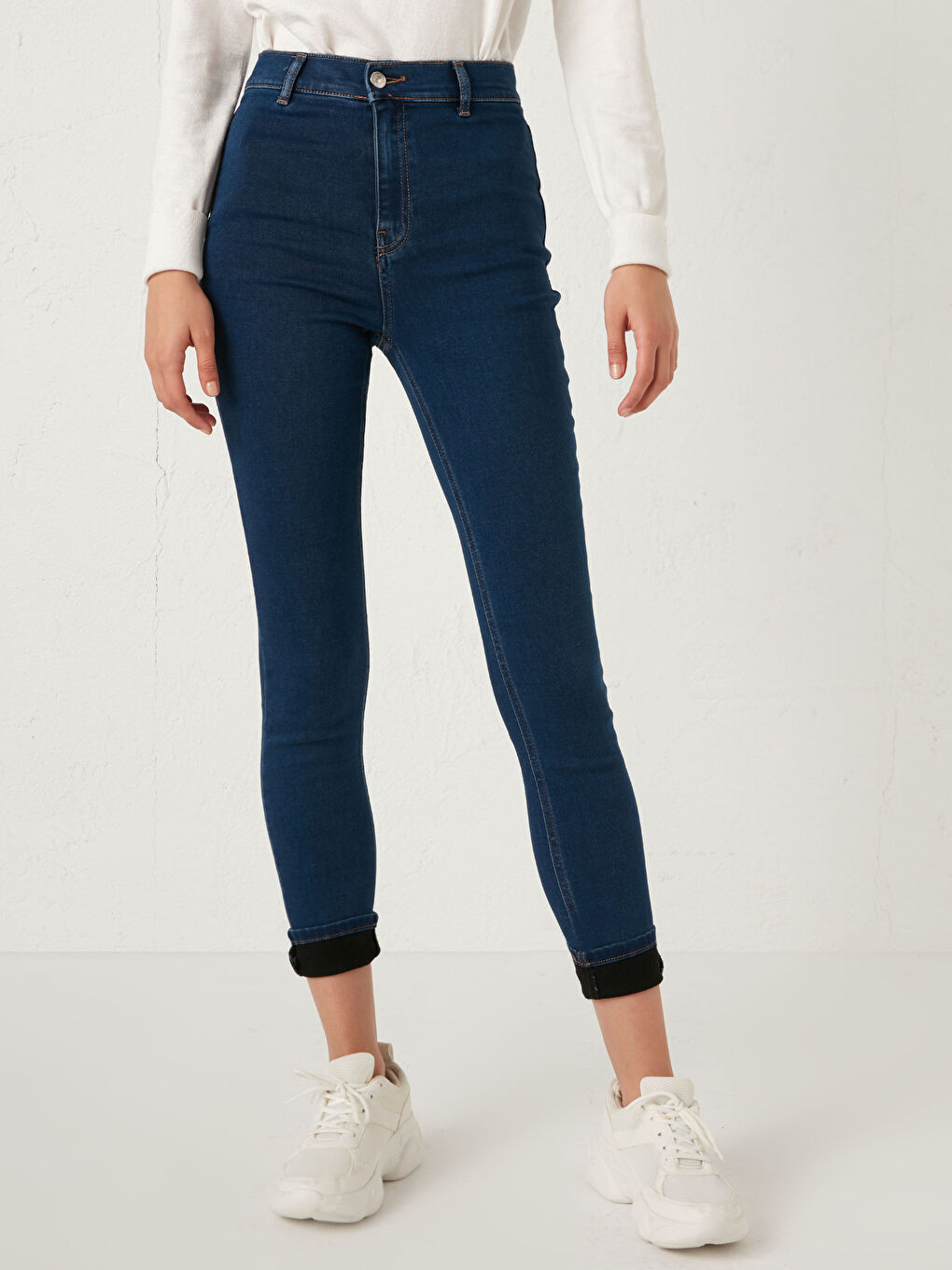 İndigo Jüpiter Süper Skinny Fit Kadın Jean Pantolon-3