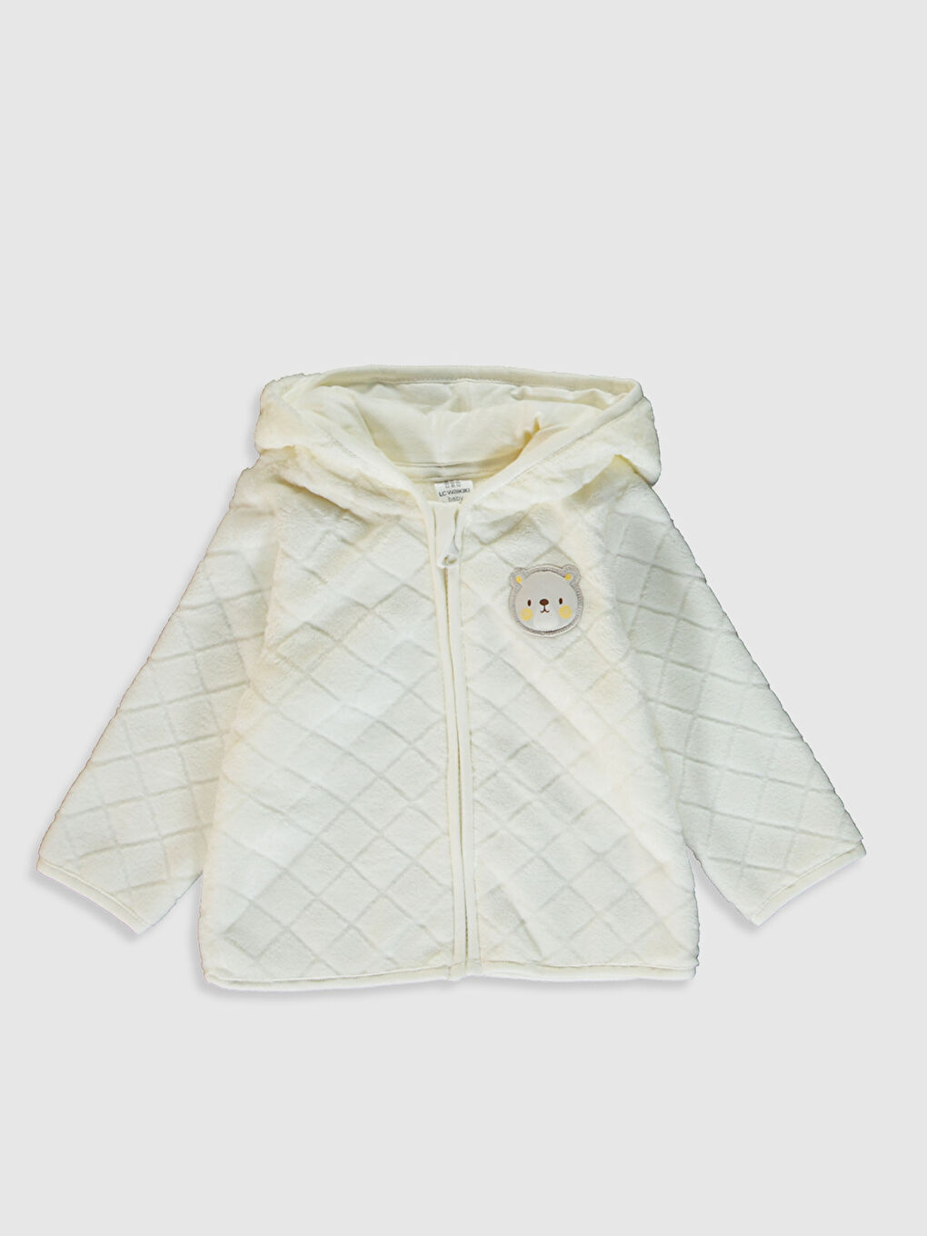 Ekru Erkek Bebek Eşofman Takımı-2