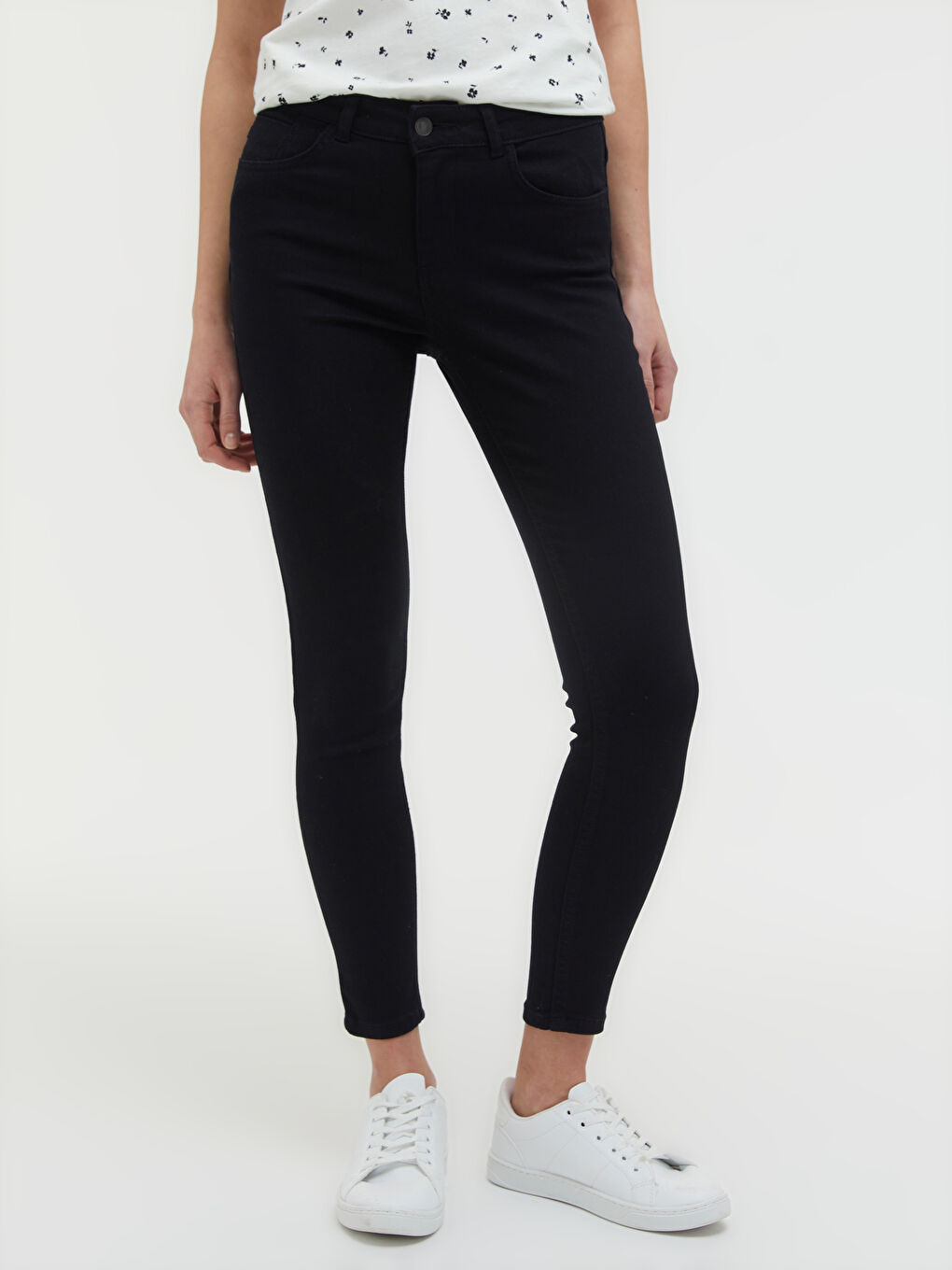 Siyah Bilek Boy Mercury Skinny Fit  Push Up Jean Pantolon-2