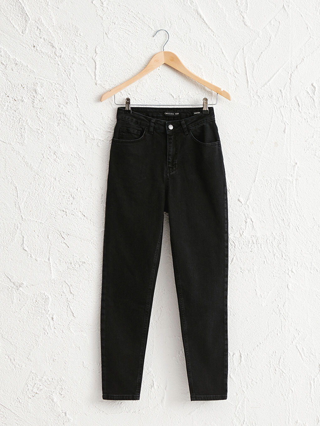 High Waist Slim Fit Women's Jeans-2