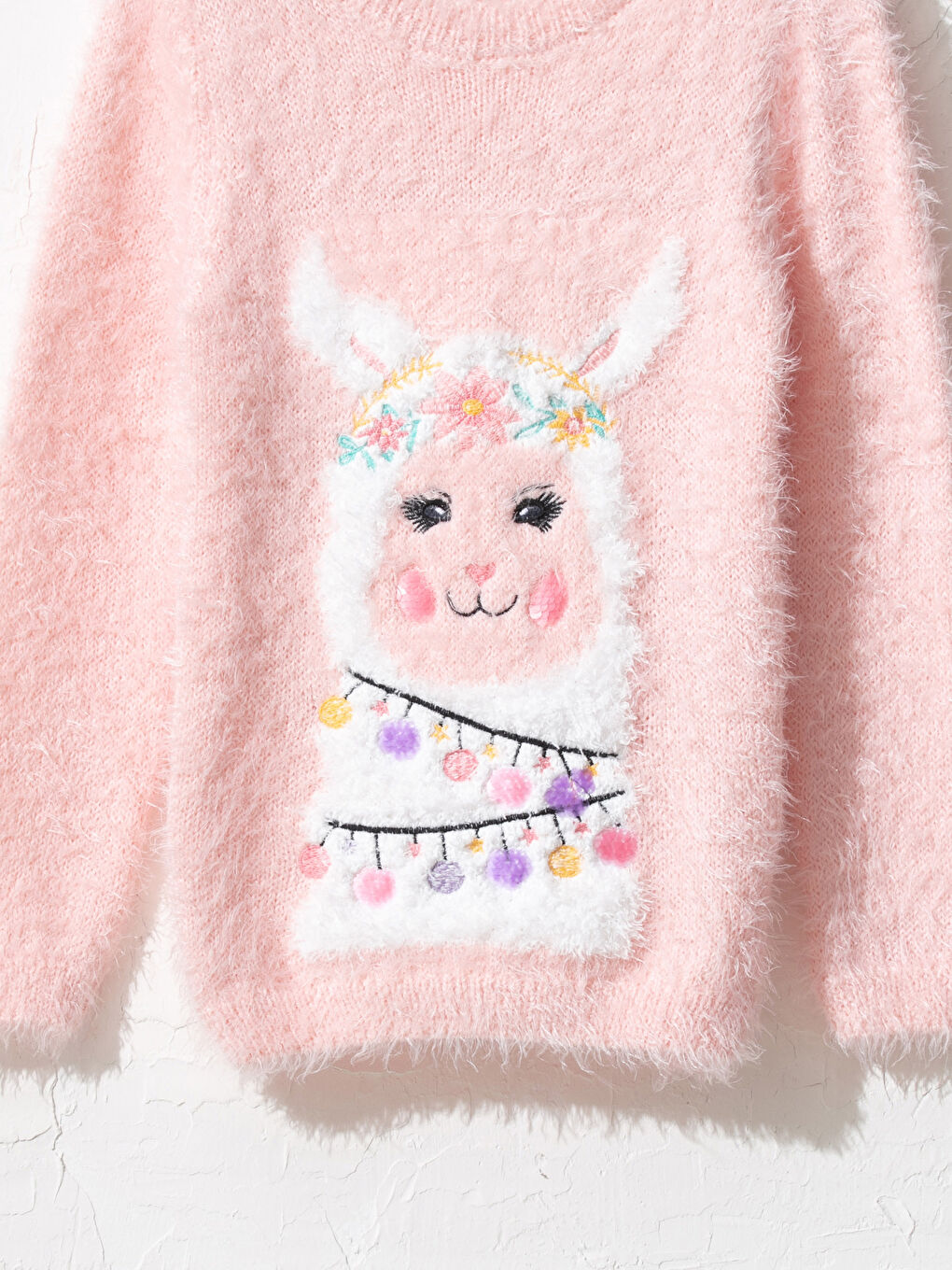 Қыздарға арналған қалың жүнді жемпір-2