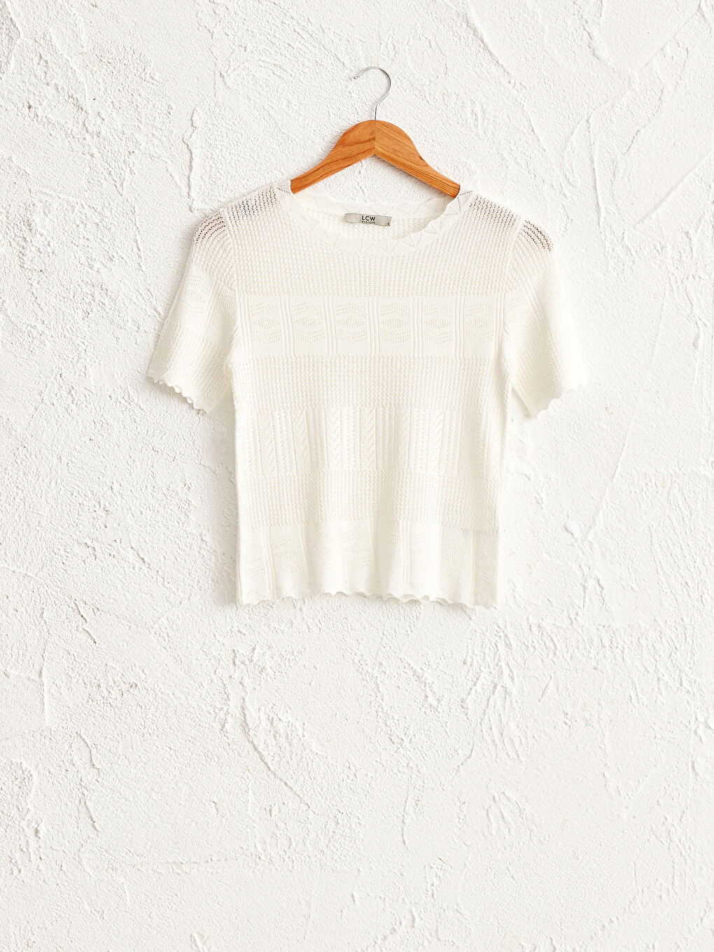Self-patterned Knitwear Sweater