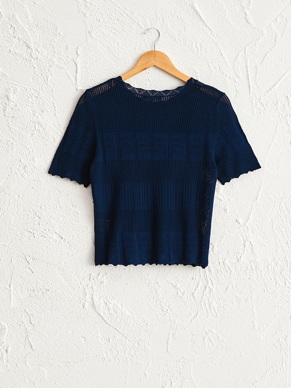 LCW Vision Self-Patterned Tricot Jumper -0W8447Z8-CRP