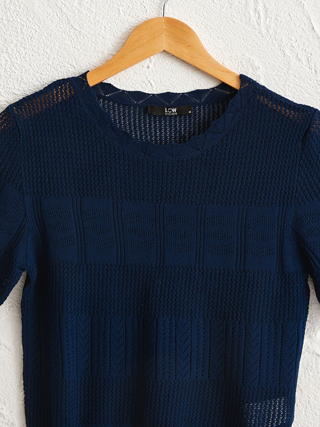 LCW Vision Self-Patterned Tricot Jumper -0W8447Z8-CRP