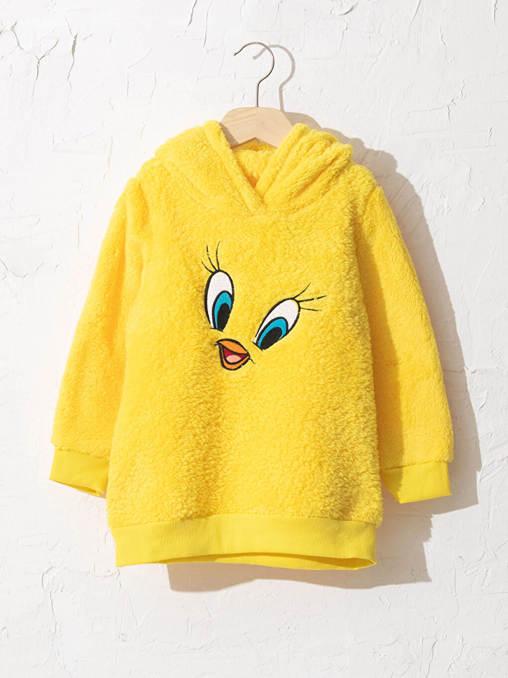 Girl's Tweety Plush Sweatshirt