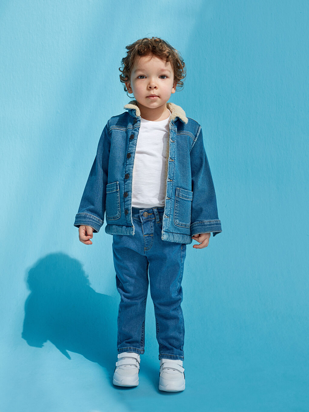 جاكيت جينز للأولاد الرضع-1