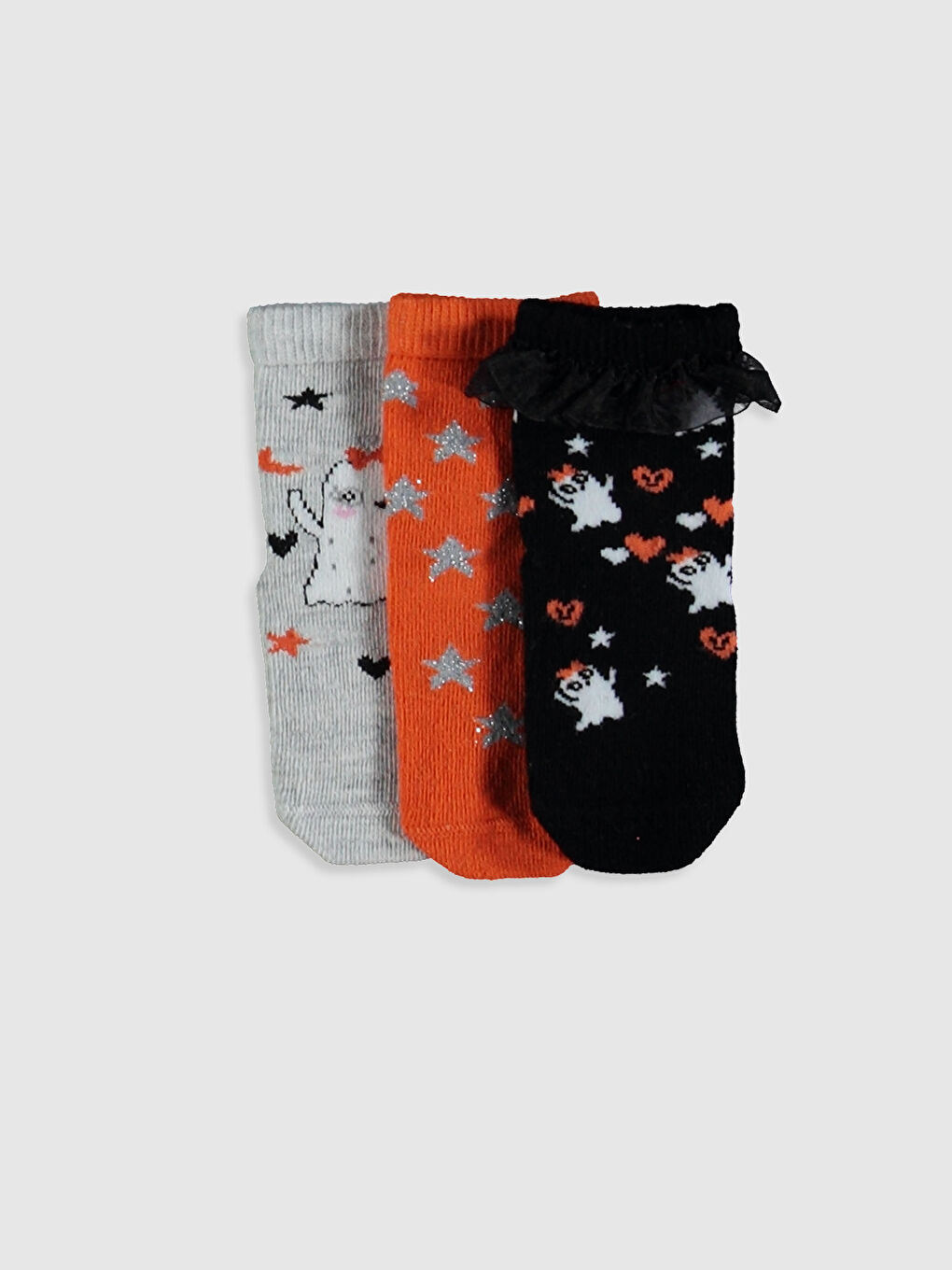 LCW baby Baby Girls' Ankle Socks 3-pack -0W8657Z1-LQJ