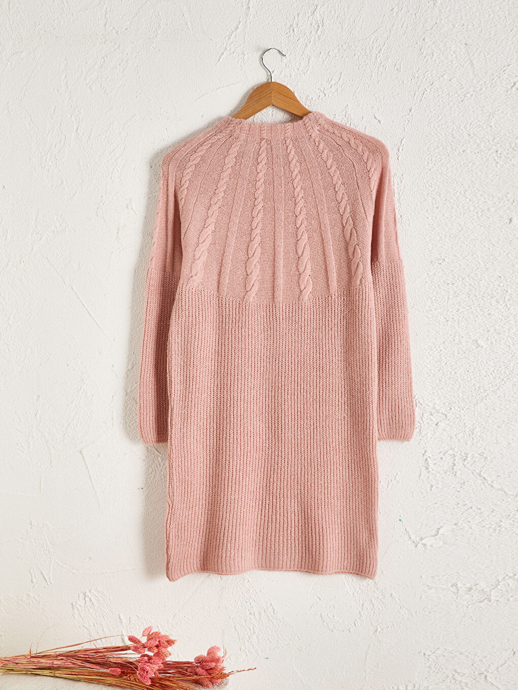 تونیک نیوەگەردەنبەند نەخشدار قۆڵ درێژ بۆ ژنان-1