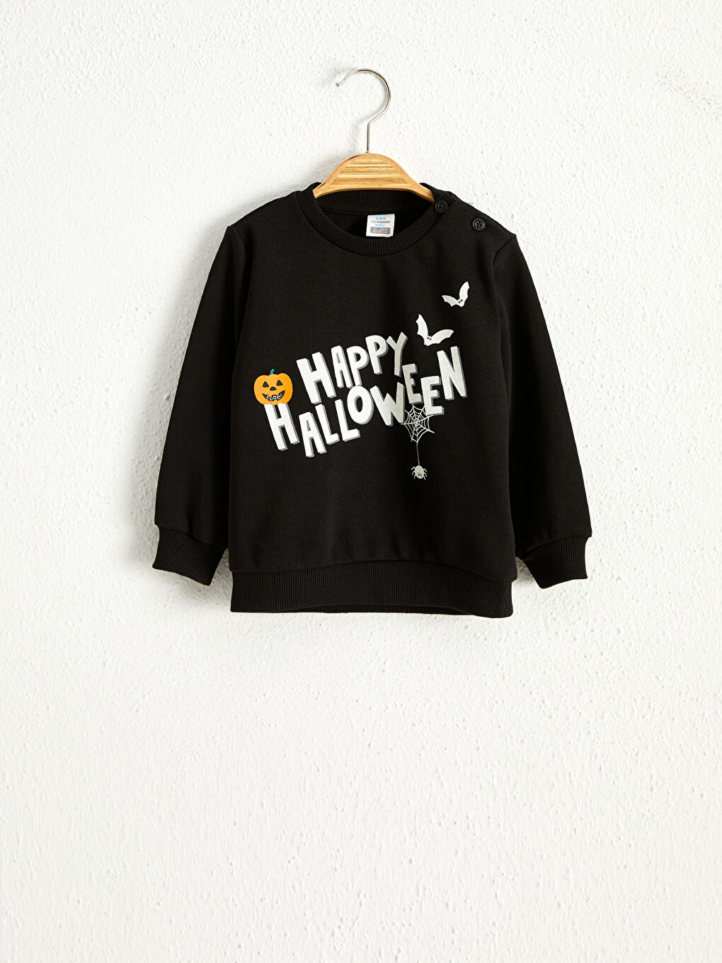LCW baby Baby Boys' Printed Sweatshirt -0W8709Z1-CVL