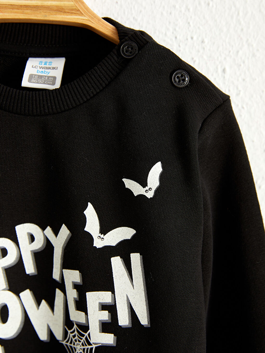 LCW baby Baby Boys' Printed Sweatshirt -0W8709Z1-CVL