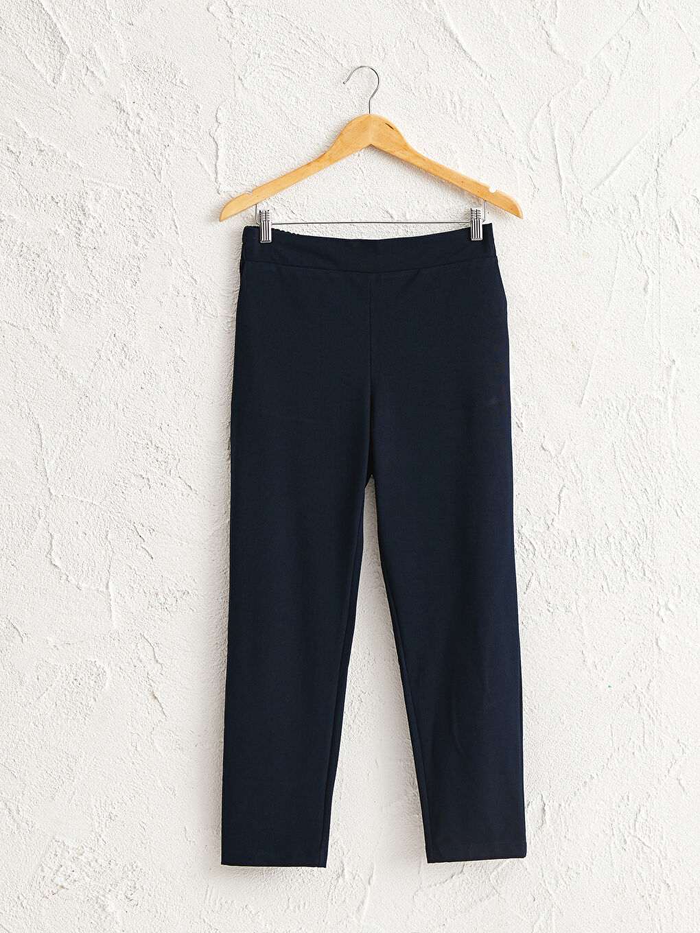 Elasticated Waist Carrot Fit Trousers