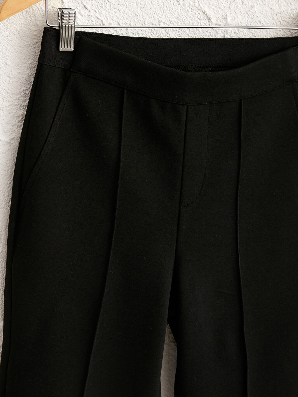 Elastic Waist Ankle Length Trousers-2