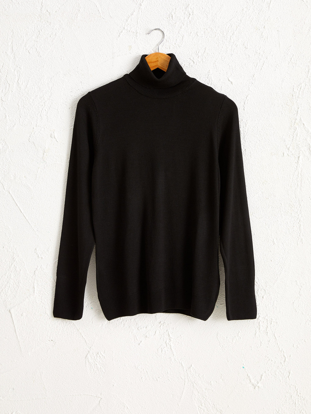 Pull-over En Maille Fine À Col Roulé