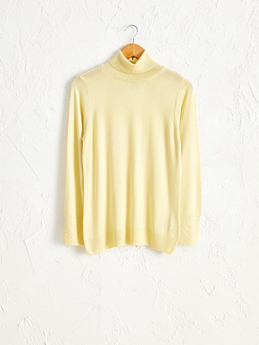 Turtleneck Lightweight Tricot Jumper
