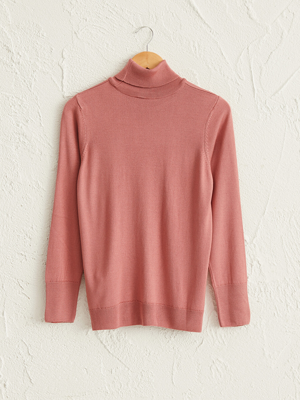 Turtleneck Thin Knitwear Sweater-1