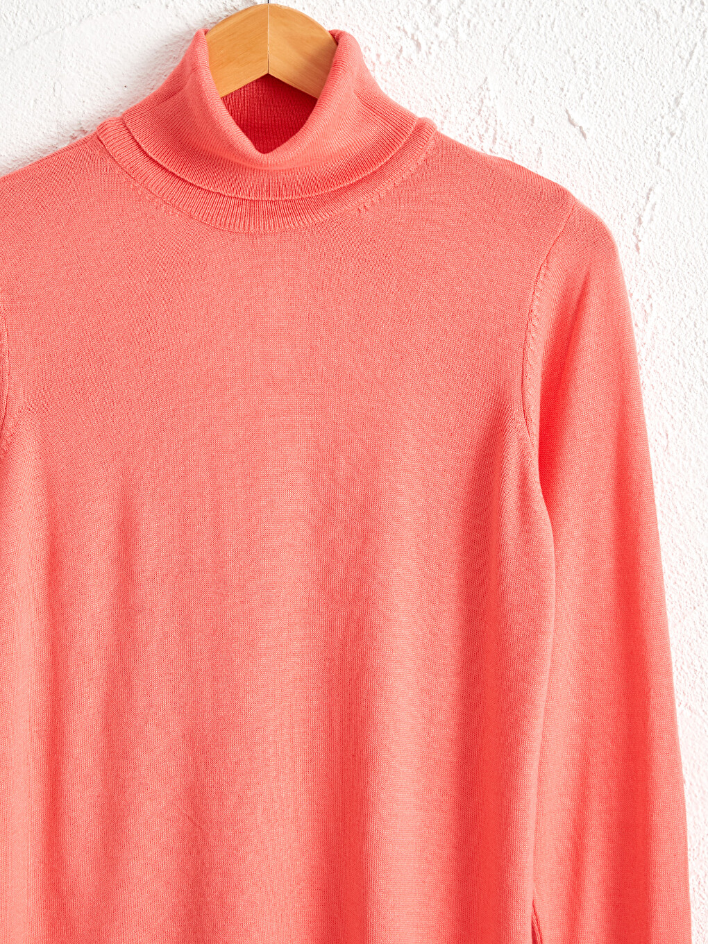 Turtleneck Thin Knitwear Sweater-2