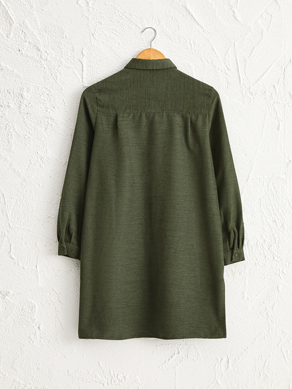 Long Sleeve Velvet Women's Shirt Tunic-1