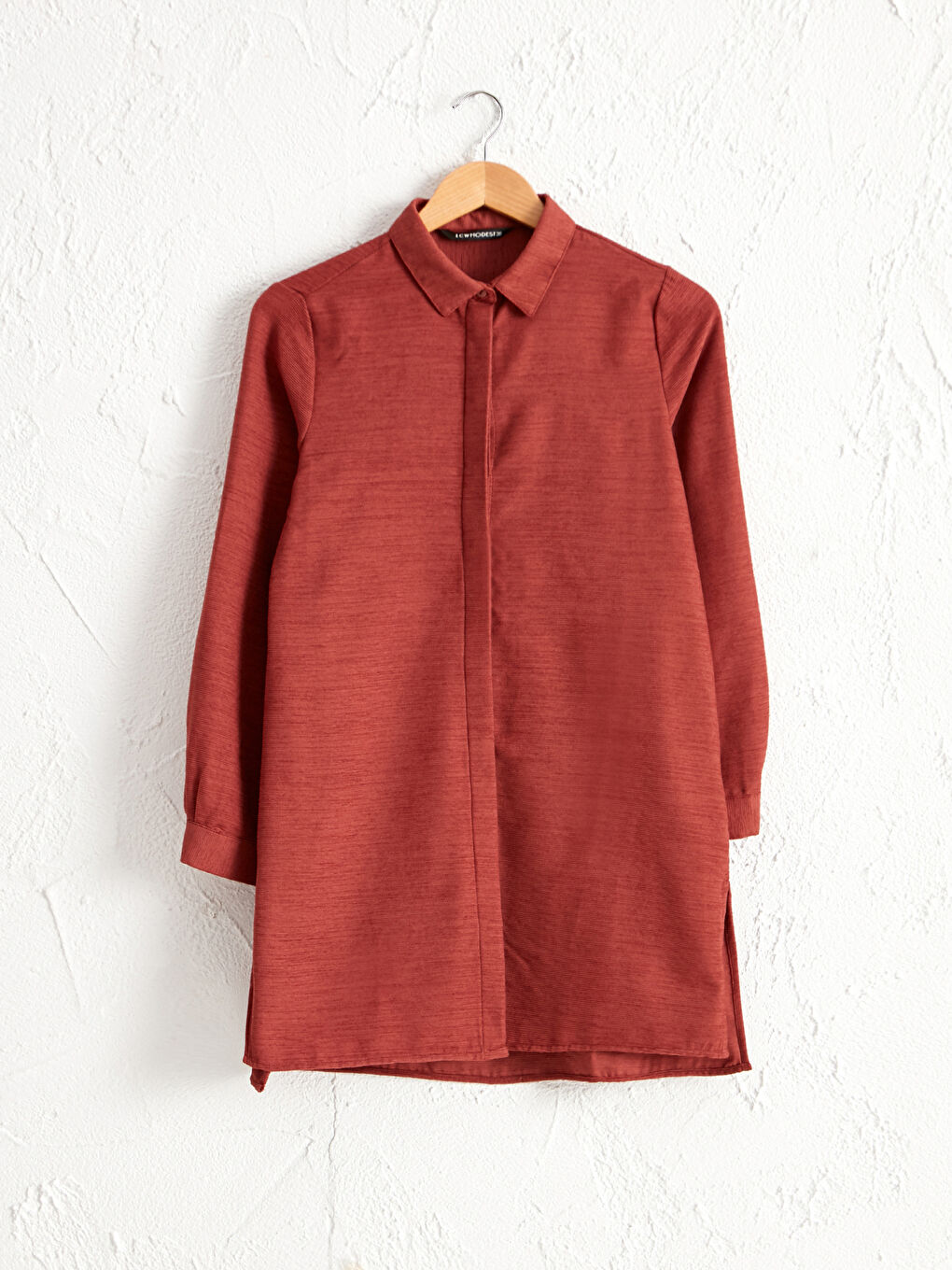 Long Sleeve Velvet Women's Shirt Tunic