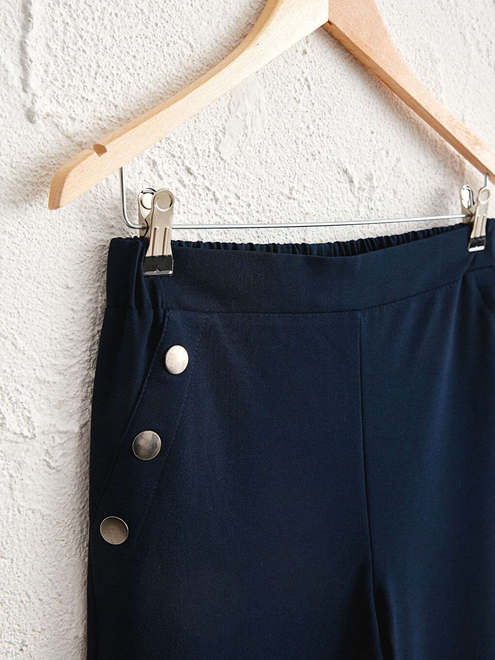 Pantalon Coupe Carotte Longueur Cheville-2